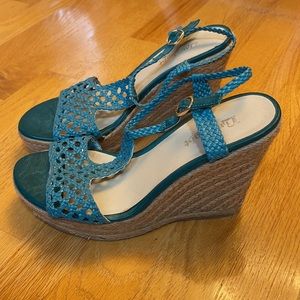 Limelight Teal Espadrille
